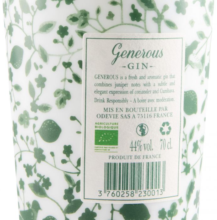 Gin Generous biológico