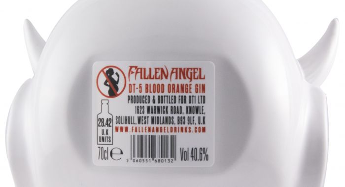Gin Fallen Angel Blood Orange (garrafa em cerâmica)