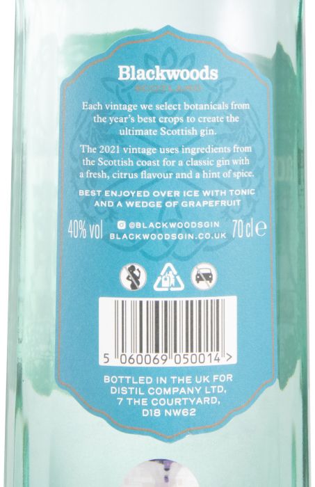 2021 Gin Blackwoods Vintage