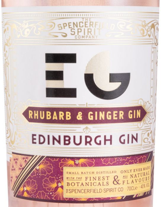 Gin Edinburgh Rhubarb & Ginger