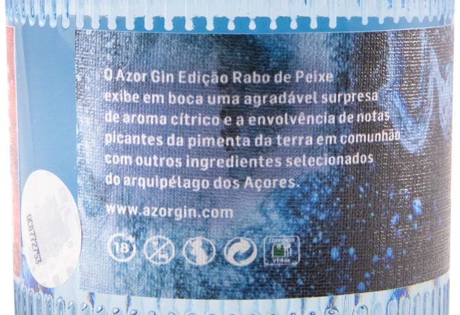 Gin Azor Rabo de Peixe Edição Especial 50cl