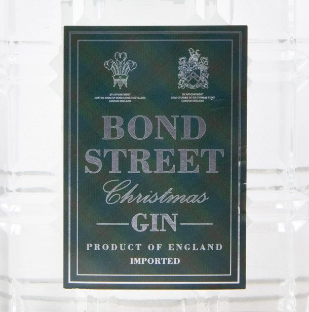 Gin Bond Street Edição Natal