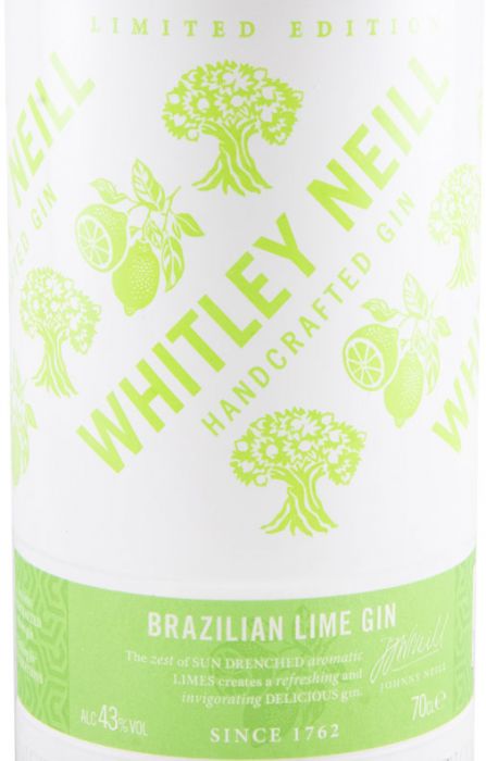 Gin Whitley Neill Brazilian Lime Edição Limitada