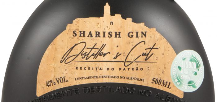 Gin Sharish Distiller's Cut w/Glass 50cl