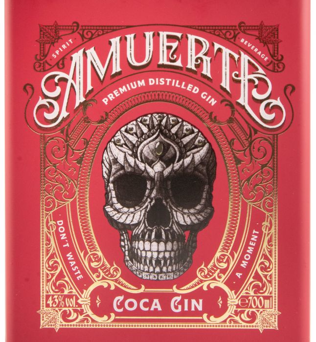 Gin Amuerte Coca Leaf Red Edition