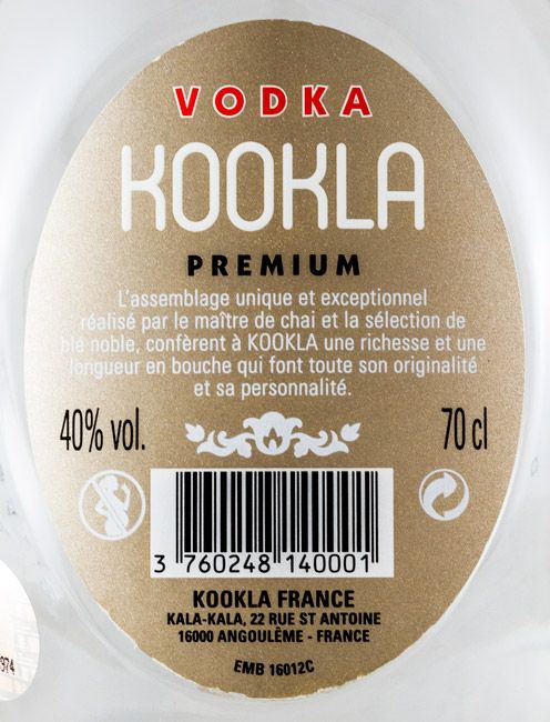 Vodka Kookla Premium