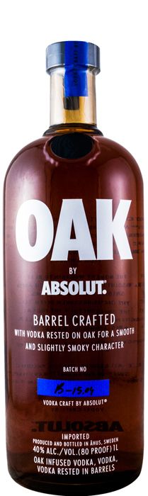 Vodka Absolut Oak Barrel Crafted 1L