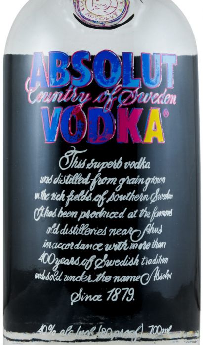 Vodka Absolut Andy Warhol