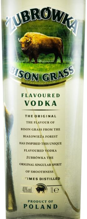 Vodka Żubrówka Bison Grass 1L