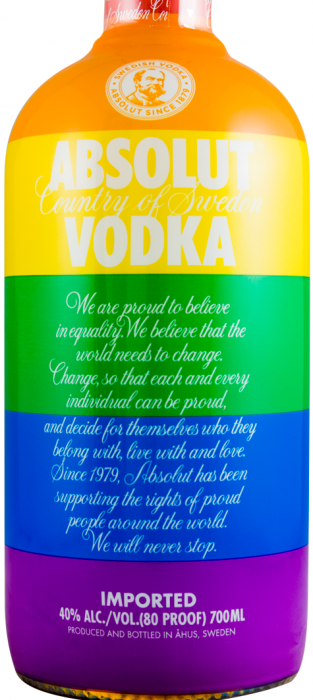 Vodka Absolut Colors Rainbow