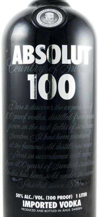 Vodka Absolut 1L 100