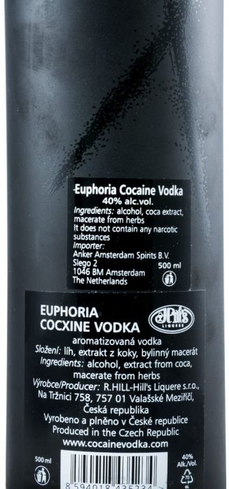 Vodka Euphoria Cocaine 50cl
