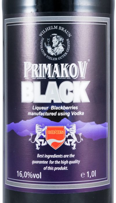 Vodka Primakov Black 1L