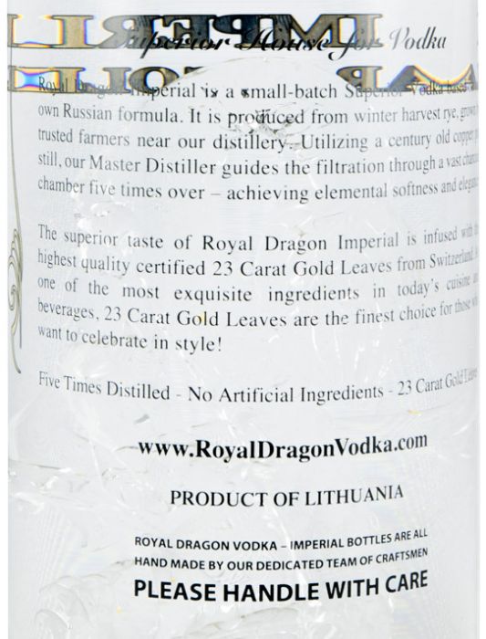Vodka Royal Dragon Imperial
