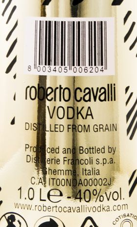 Vodka Roberto Cavalli Golden Edition 1L