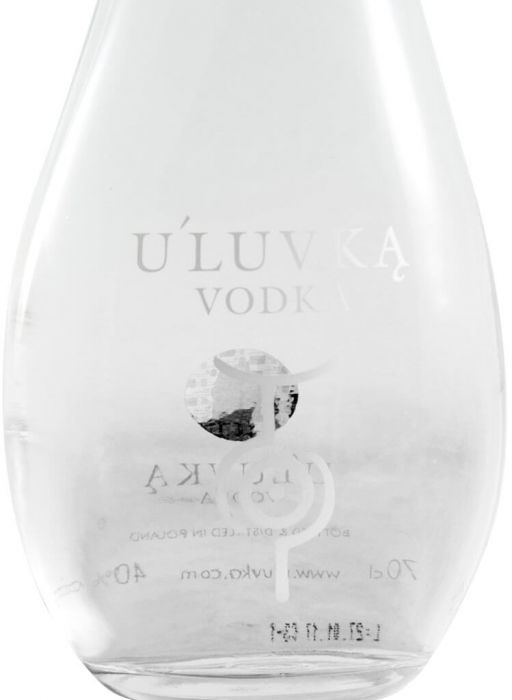 Vodka Uluvka w/2 Glasses