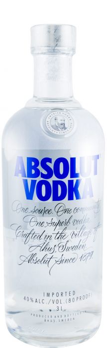 Vodka Absolut 3L