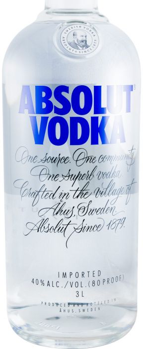 Vodka Absolut 3L