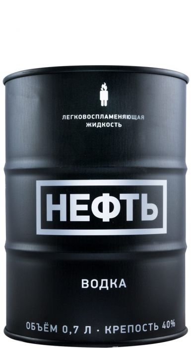 Vodka Neft Black Barrel