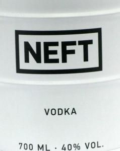 Vodka Neft White Barrel