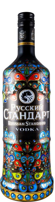 Vodka Russian Cloisonné Standard Limited Edition 1L