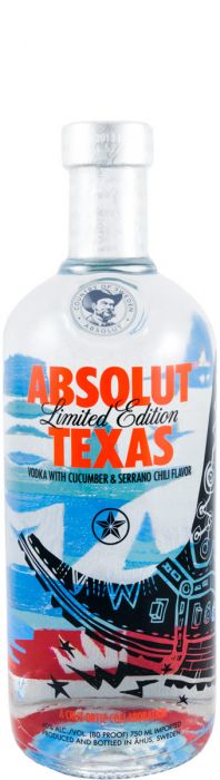 Vodka Absolut Texas Limited Editon