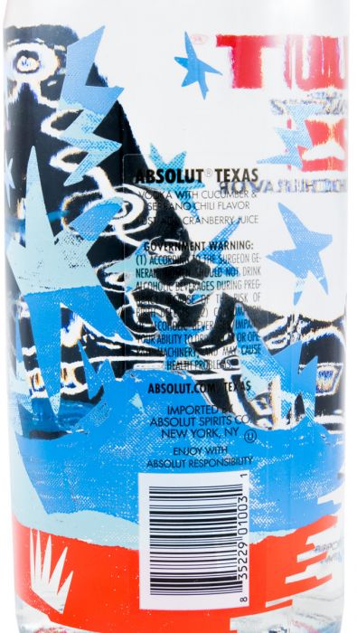 Vodka Absolut Texas Limited Editon