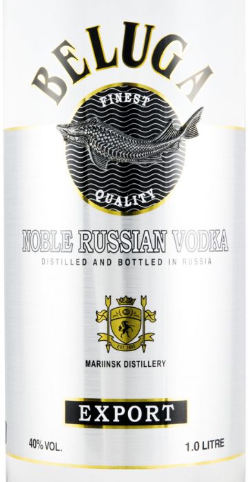 Vodka Beluga Export Travel Edition 1L