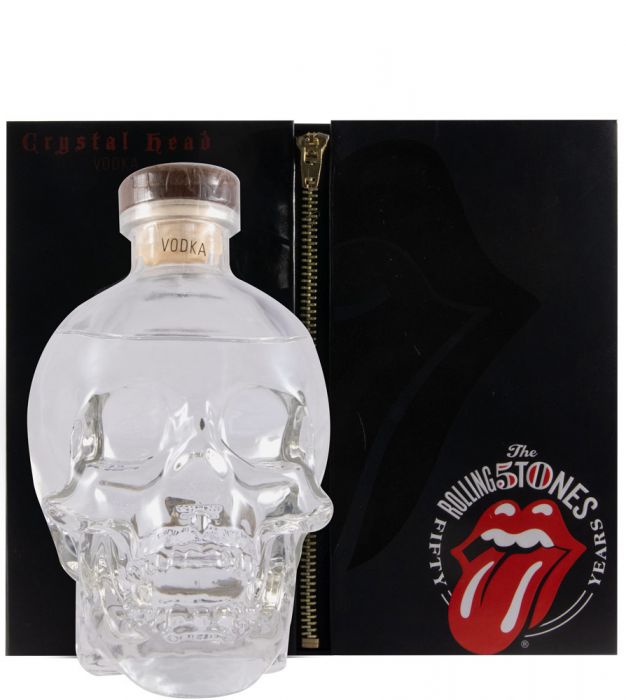 Vodka Crystal Head Rolling Stones