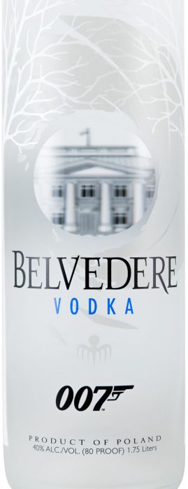 Vodka Belvedere 007 James Bond Spectre Edition 1.75L