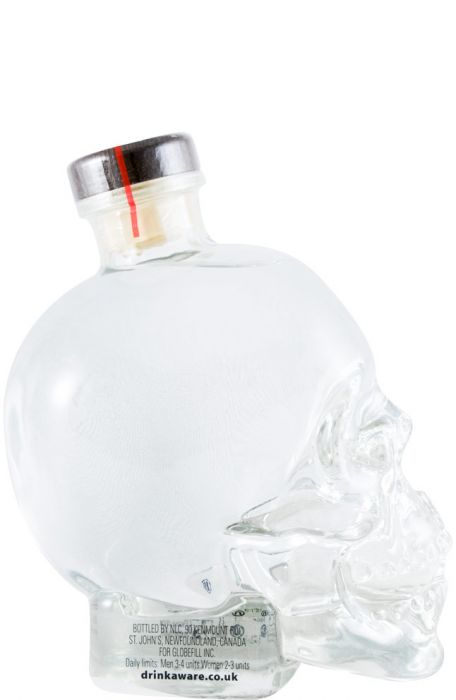Vodka Crystal Head c/Frasco de Bolso