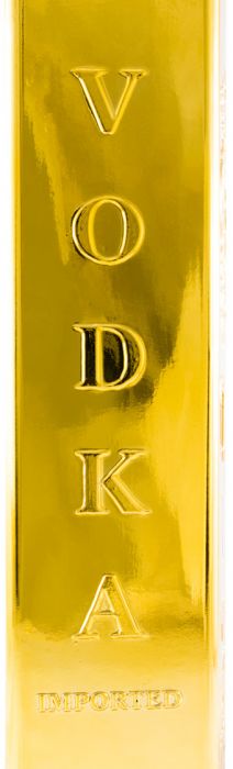 Vodka 3 Kilos Gold 999.9 1L