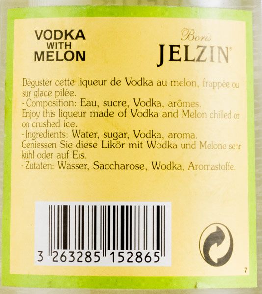 Vodka Boris Jelzin Melon