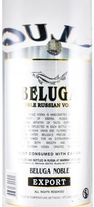 Vodka Beluga Noble 3L