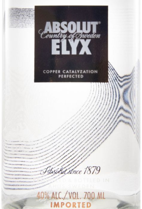 Vodka Absolut Elyx 40%