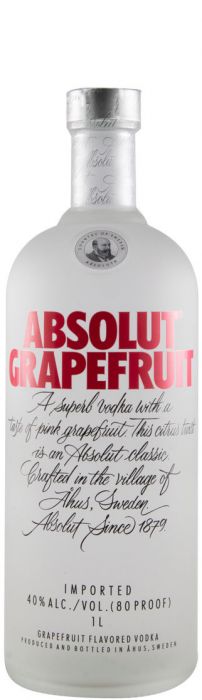 Vodka Absolut Grapefruit 1L