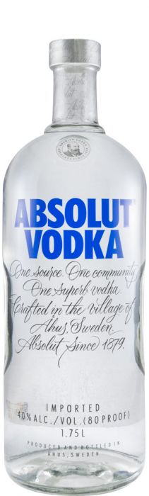 Vodka Absolut 1.75L