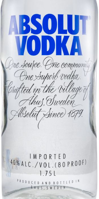 Vodka Absolut 1,75L