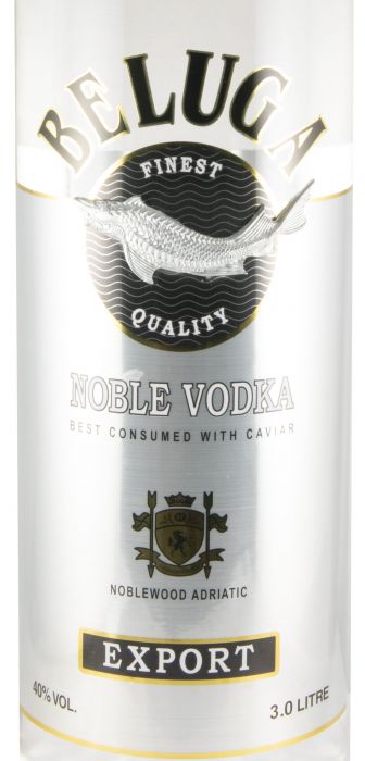 Vodka Beluga Export Nobel 3L