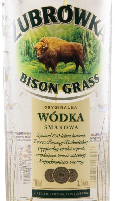Vodka Żubrówka Bison Grass