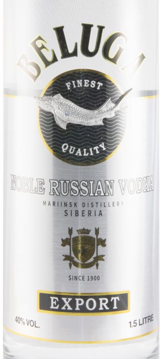 Vodka Beluga Export Noble 1,5L