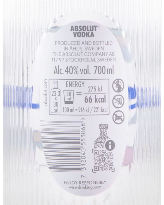 Vodka Absolut Mosaik End of Year 2023 Limited Edition