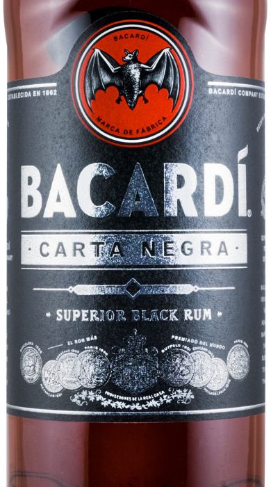 Rum Bacardí Black