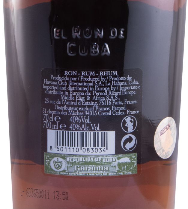 Rum Havana Club Añejo Gran Reserva 15 anos