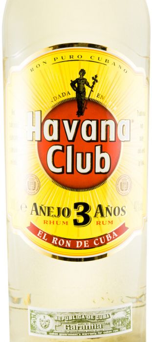 Rum Havana Club Añejo 3 anos 3L