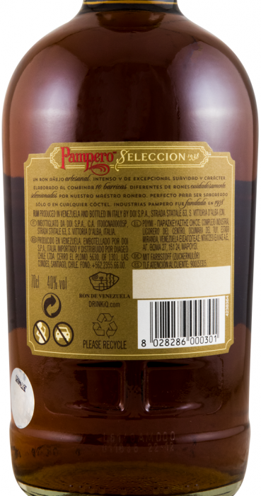 Rum Pampero Añejo Seleccion