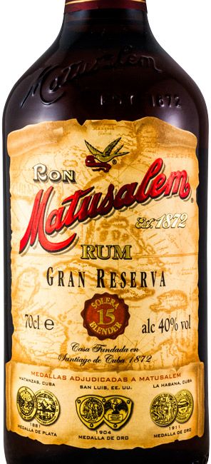 Rum Matusalem Gran Reserva 15 anos