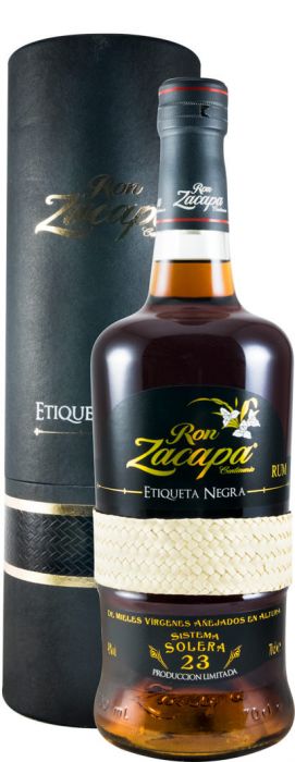 Rum Zacapa Centenario Etiqueta Negra 23 anos