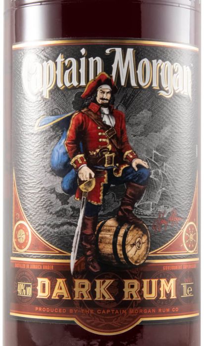 Rum Captain Morgan Black 1L