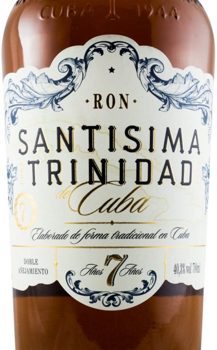 Rum Santisima Trinidad 7 anos